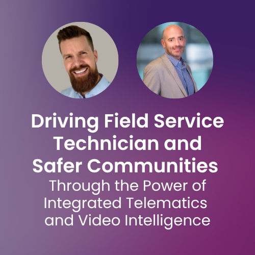 Driving Field Service Technician and Safer Communities